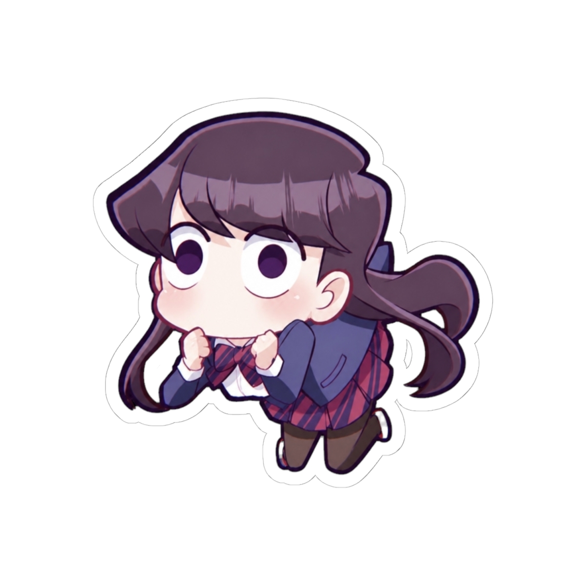 Komi Shouko Sticker | Komi Can't Communicate - alternate angle 1, merchandise
