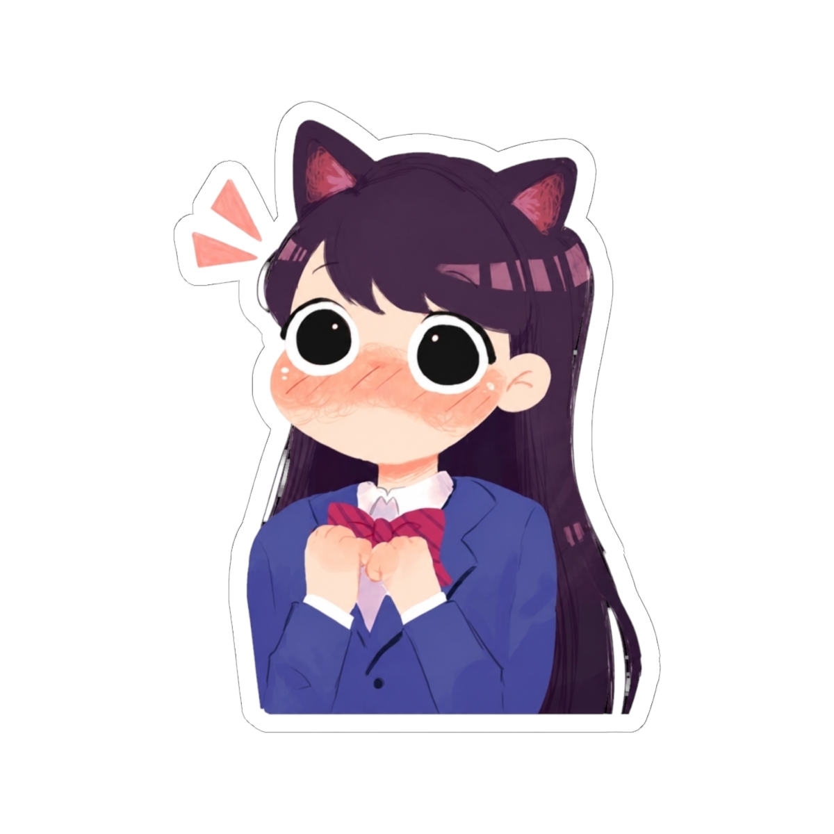 komi can't communicate cat - alternate angle 1, merchandise