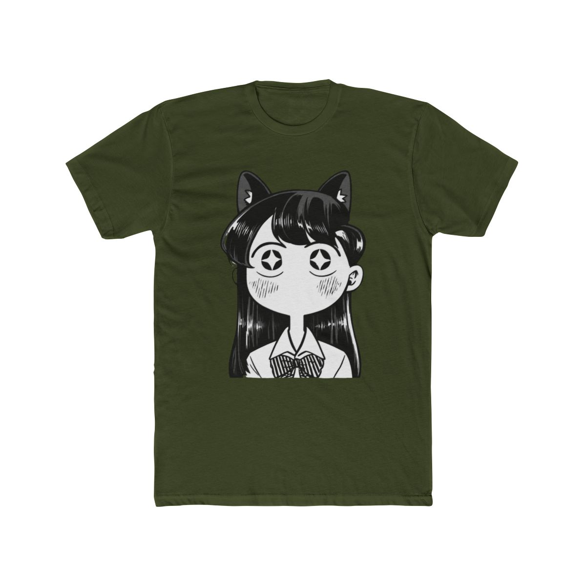 Komi Shouko Cat Ears Komi Can'T Communicate Long Sleeve T Shirt T Shirt | Mazezy - alternate angle 4, merchandise
