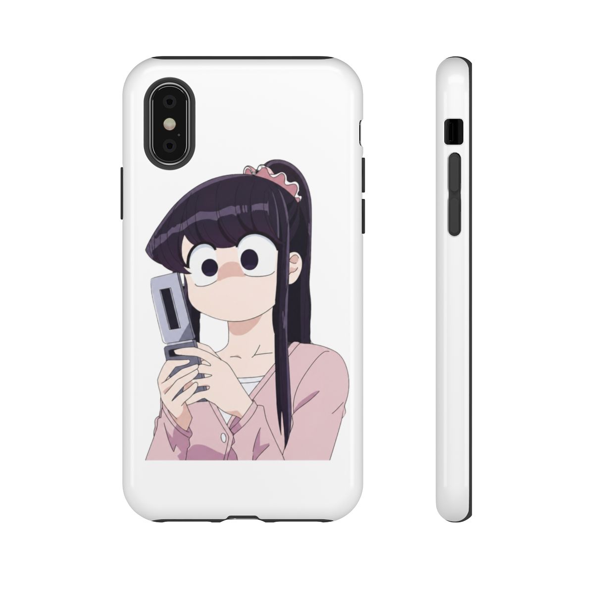 Komi San on her cell phone | Komi Can't Communicate - alternate angle 4, merchandise
