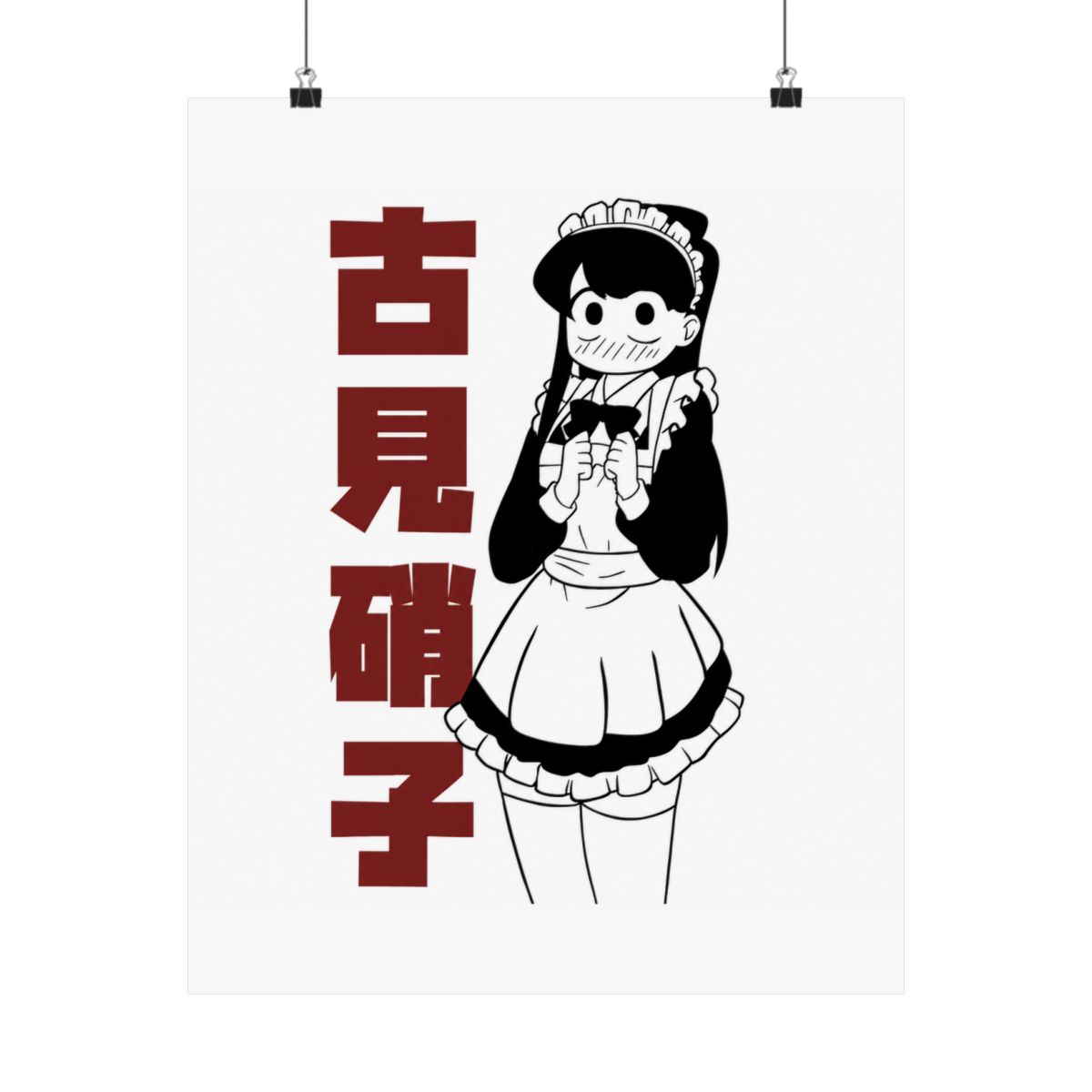 Komi Shouko Posters and Art | Komi Can't Communicate - alternate angle 3, merchandise