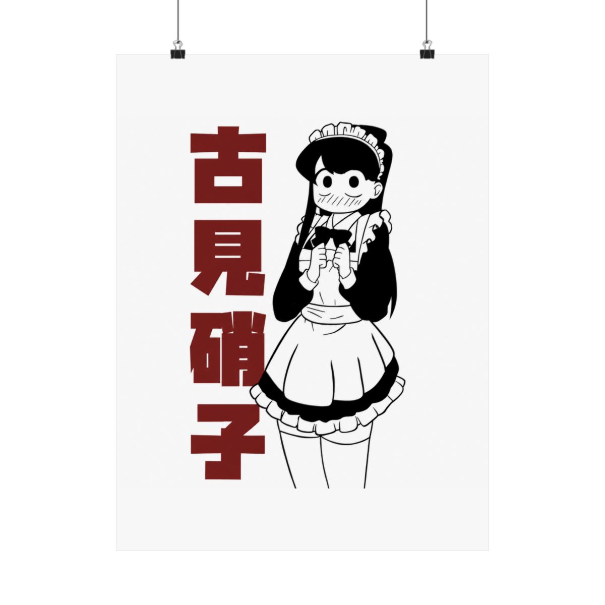 Komi Shouko Posters and Art | Komi Can't Communicate - alternate angle 2, merchandise